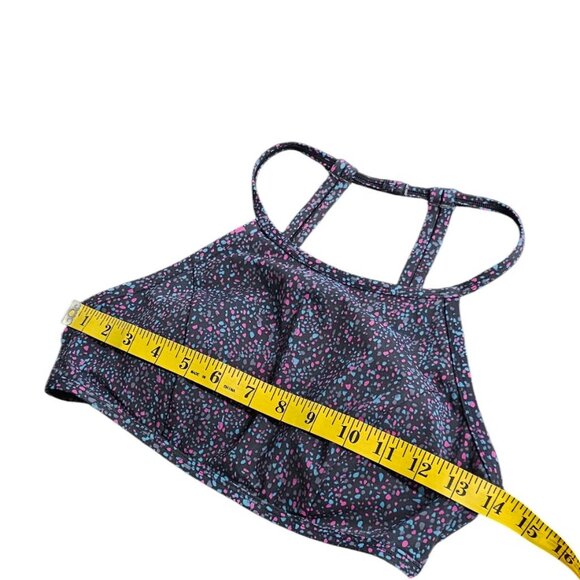 Lululemon See The Sea Swim Top Terrazzo Black Multi, Bikini, Swimwear, 4/6 - Picture 7 of 7
